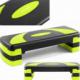 Gymrex Stepper step treningowy do ćwiczeń fitness aerobiku 2 poziomy do 100 kg czarno-żółty 1