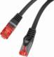 Lanberg PATCHCORD KAT.6 FTP LSZH CU 0.25M CZARNY FLUKE PASSED LANBERG 2