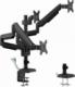 Ergo Office Uchwyt biurkowy na 3 monitory 17" - 30" (ER-408B) 1
