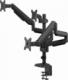 Ergo Office Uchwyt biurkowy na 3 monitory 17" - 30" (ER-408B) 2