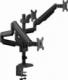 Ergo Office Uchwyt biurkowy na 3 monitory 17" - 30" (ER-408B) 1
