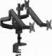 Ergo Office Uchwyt biurkowy na 3 monitory 17" - 30" (ER-408B) 6