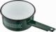 Emalia Pleszew Rondel emaliowany Emalia Polska Pleszew Boho 16 cm 1,3 l zielony 1