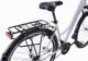 Fuzlu Rower trekkingowy 28 Fuzlu Core Lady amor. 18" biały/czarny/czarny mat 2