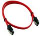 SATA - SATA, 0.5m, Czerwony 1