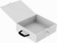 Stamony Sejf kasetka metalowa na dokumenty zamykana na klucz 350 x 320 x 110 mm DIN A5 3