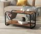 ModernHome Stolik kawowy loft nowoczesny 2 poziomy ModernHome 2