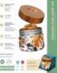 Quokka Termos obiadowy Whim Food Jar Autumn 0.6 l Biało-pomarańczowy 3