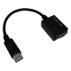 Adapter AV DisplayPort - D-Sub (VGA) czarny 1