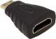 Adapter AV HDMI Mini - HDMI czarny 1