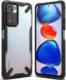 Ringke Etui Ringke Fusion X do Xiaomi Redmi Note 11 Pro+ Plus 5G Lime Glow Black 1