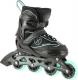 Rolki Nils Extreme NA11008 rekreacyjne regulowane czarne r. 35-38 2