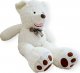 Blue Ride Duża Maskotka pluszowa TEDDY z kokardą 130 cm BIAŁY 6