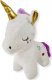 Blue Ride Jednorożec stojący maskotka pluszowa 50 cm biały 2