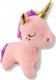 BLUBELL Jednorożec stojący maskotka pluszowa 50 cm różowy 3