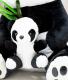 BLUBELL Maskotka pluszowa Miś Gigant Panda z dzieckiem 80 cm 1