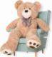 BLUBELL Miś GIGANT XXL TEDDY z kokardą 160 cm BEŻOWY 1