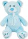 Blue Ride Miś pluszowy Duży Misiek na prezent chrzciny 70 cm Niebieski 1