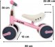 Blue Ride Rowerek biegowy jeździk pchacz dla dzieci 4kołowy 1002 różowy 1
