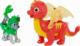 Figurka Spin Master Psi Patrol Rescue Knights Rycerze 2 figurki Rocky i smok Flame 2