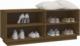 vidaXL vidaXL Szafka na buty, miodowy brąz, 110x34x45 cm, lite drewno sosnowe 4