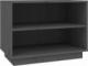 vidaXL vidaXL Szafka na buty, szara, 60x34x45 cm, lite drewno sosnowe 1
