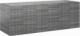 Skrzynia ogrodowa vidaXL vidaXL Skrzynia na poduszki ogrodowe rattan PE, 291x100,5x104cm, szara 1
