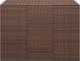 Skrzynia ogrodowa vidaXL vidaXL Skrzynia na poduszki ogrodowe, rattan PE, 145x100x103cm, brąz 1