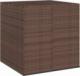 Skrzynia ogrodowa vidaXL vidaXL Skrzynia na poduszki ogrodowe, rattan PE, 100x97,5x104 cm, brąz 1