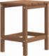 vidaXL vidaXL Stolik ogrodowy Adirondack, biały, 38x38x46 cm, HDPE 1