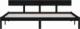 vidaXL 810166 Bed Frame Black Solid Wood Pine 180x200 cm 6FT Super King 4