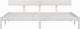 vidaXL 810163 Bed Frame White Solid Wood Pine 180x200 cm 6FT Super King 4