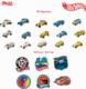 Luigi Zaini CZEKOLADOWE JAJKO NIESPODZIANKA 20G HOT WHEELS KARTON 24 SZTUKI 2
