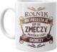 Koszulkowy Rolnik nie przestaje gdy się zmęczy - kubek z nadrukiem 1
