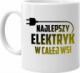 Koszulkowy Najlepszy elektryk w całej wsi - kubek z nadrukiem 1