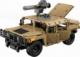 Cada Cada zdalnie sterowany Wojskowy samochód Humvee Off-Roader 628 el. 2