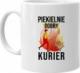 Koszulkowy Piekielnie dobry kurier - kubek z nadrukiem 1