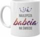 Koszulkowy Najlepsza babcia na świecie - kubek z nadrukiem 1