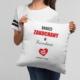 Koszulkowy Produkt personalizowany - Bardzo zakochany w... - poduszka z nadrukiem 3