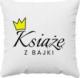 Koszulkowy Książę z bajki - poduszka z nadrukiem 1