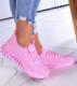 Pantofelek24 Wsuwane różowe buty sportowe /E3-3 11874 T391/ 38 2