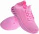 Pantofelek24 Wsuwane różowe buty sportowe /E3-3 11874 T391/ 38 5