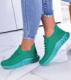 Pantofelek24 Wsuwane zielone buty sportowe /E2-3 11875 T391/ 37 1