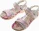 Pantofelek24 Damskie sportowe sandały, beżowo-różowe r. 39 (F3-2 8523 S390) 5