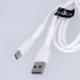 Kabel USB Techonic TelForceOne Maxlife kabel MXUC-04 USB - Lightning 1,0 m 3A biały 4