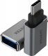 Adapter USB Unitek USB-C - USB Srebrny  (Y-A025CGY) 8