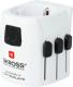 Skross Adapter podróżny PRO Light z USB biały (AKGADSKRLMPROU01) 2