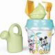 Smoby SMOBY Green Wiaderko Myszka Miki Minnie z akcesoriami do piasku i konewką z bioplastiku 1