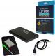 Kieszeń 4World Obudowa USB 3.0 na dysk HDD 2.5'' SATA II aluminiowa, czarna (10253) 3