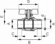 Ferro KFPN1 ZAWÓR KUL. WODNY MOTYL 1/2'' WKR-WKR, F-POWER// ZKW-15-NN-M-FER-POWER 2